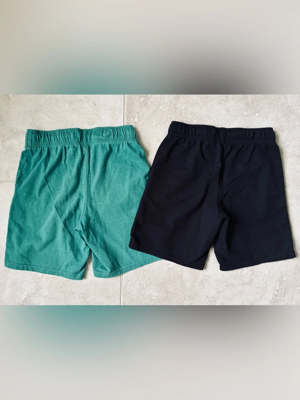 Cat & Jack Kids Pull-On Shorts in Teal and Black(2PK)(Size 8)